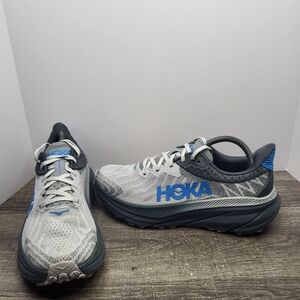 Hoka Challenger ATR 7 Trail Running Shoes Men's Size 9 D Grey Blue